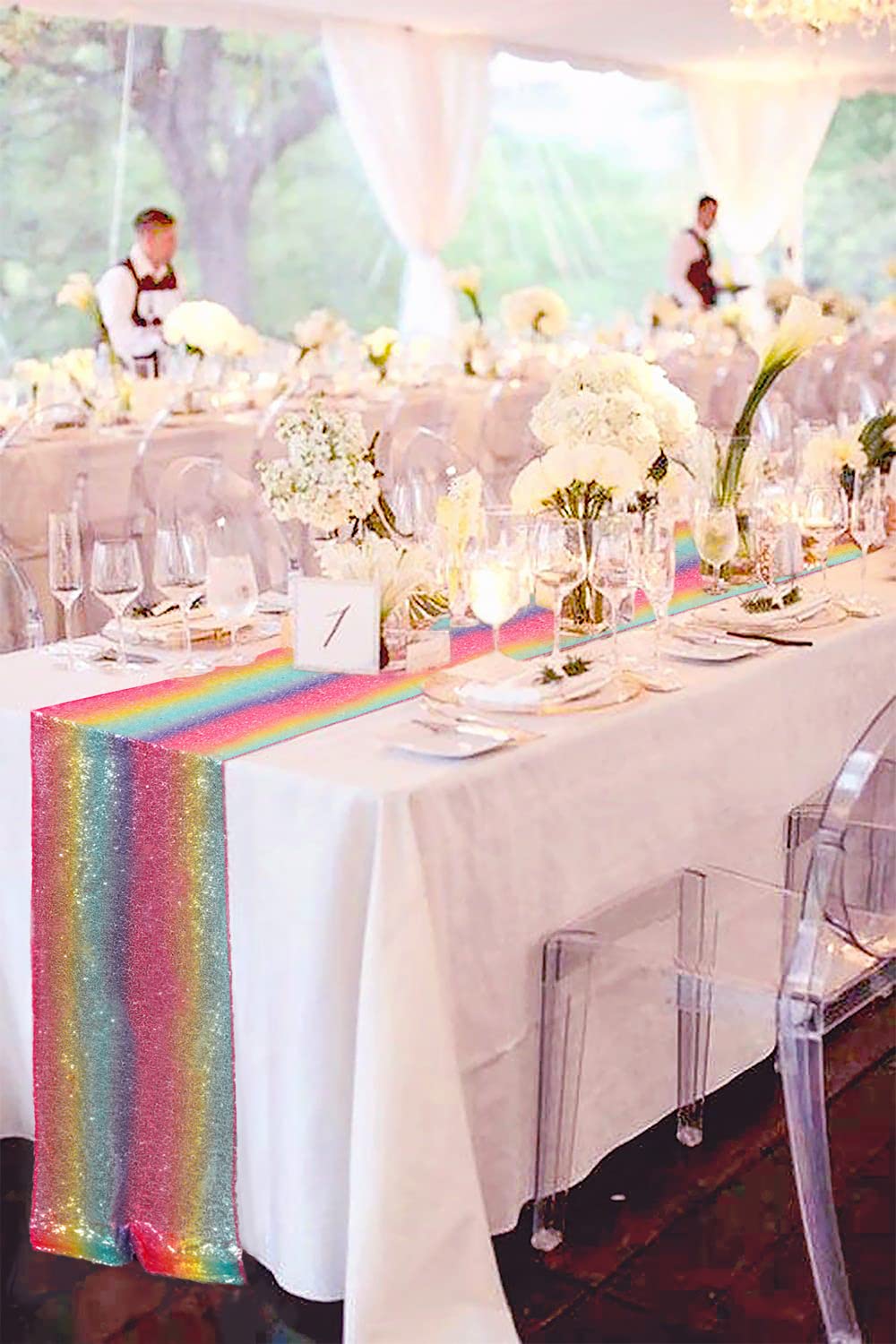 Sequin Table Runner