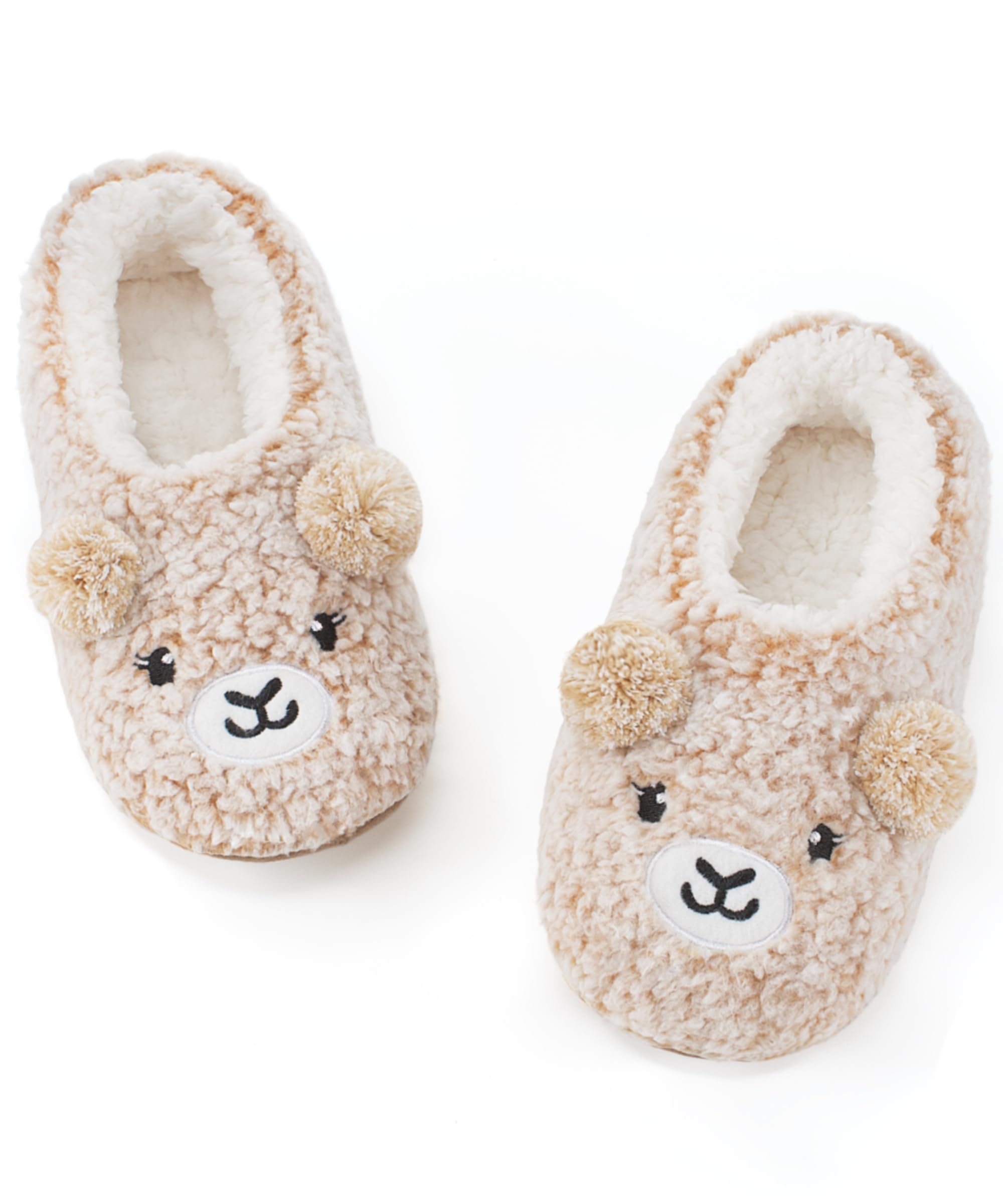 Cute Animal House Slippers - Fuzzy Warm Bedroom Slipper Socks Non-Slip Grippers