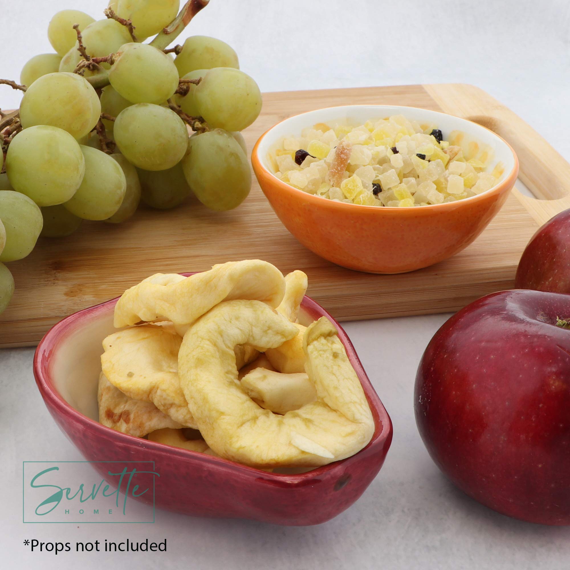 Fruit Pear Shaped Novelty Ceramic Mini Serving Bowl