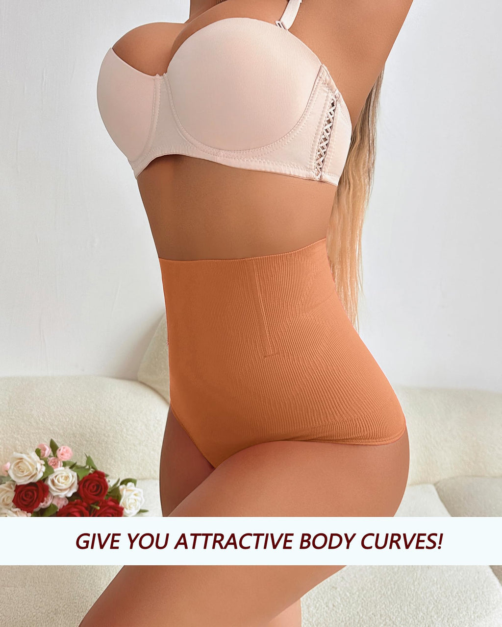 Shapewear Thong Shapewear Tummy Control Thong Shapewear for Women Stomach Girdle Thong Body Shaper Seamless Underwear