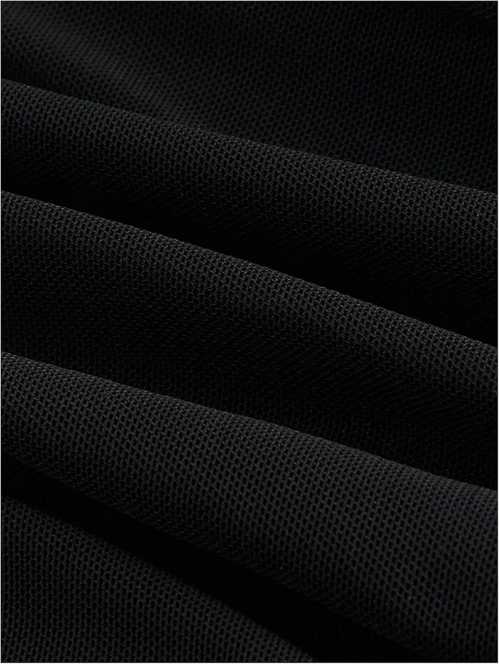 Women's Sleeveless Floral Appliques Bodycon Mesh Irregular Ruffle Hem Dress