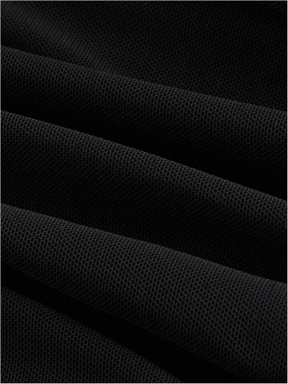 Women's Sleeveless Floral Appliques Bodycon Mesh Irregular Ruffle Hem Dress