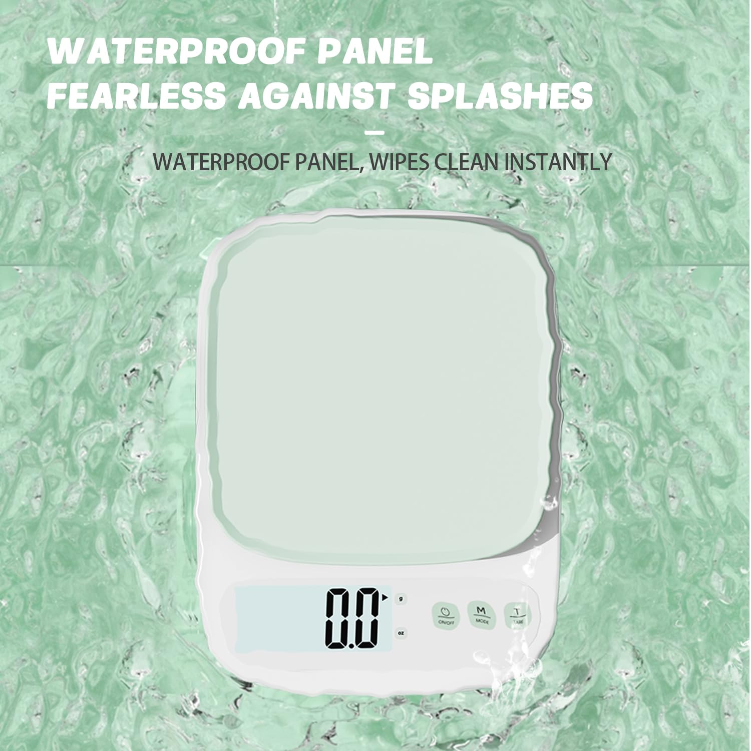 Digital Kitchen Scale â€?Large LCD, Tare Function, 11lb Capacity, Precise 0.03oz Graduation for Baking & Cooking, Measures in ML & Oz