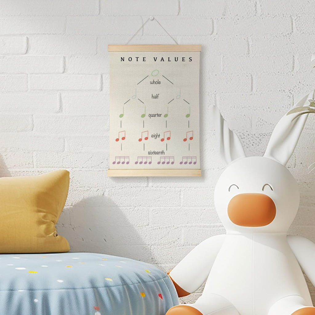 Coquette Teacher Wall Decor - Preppy Teacher Wall Art with Wooden Poster Hanger, for Office & Classroom, 12x16 Inch