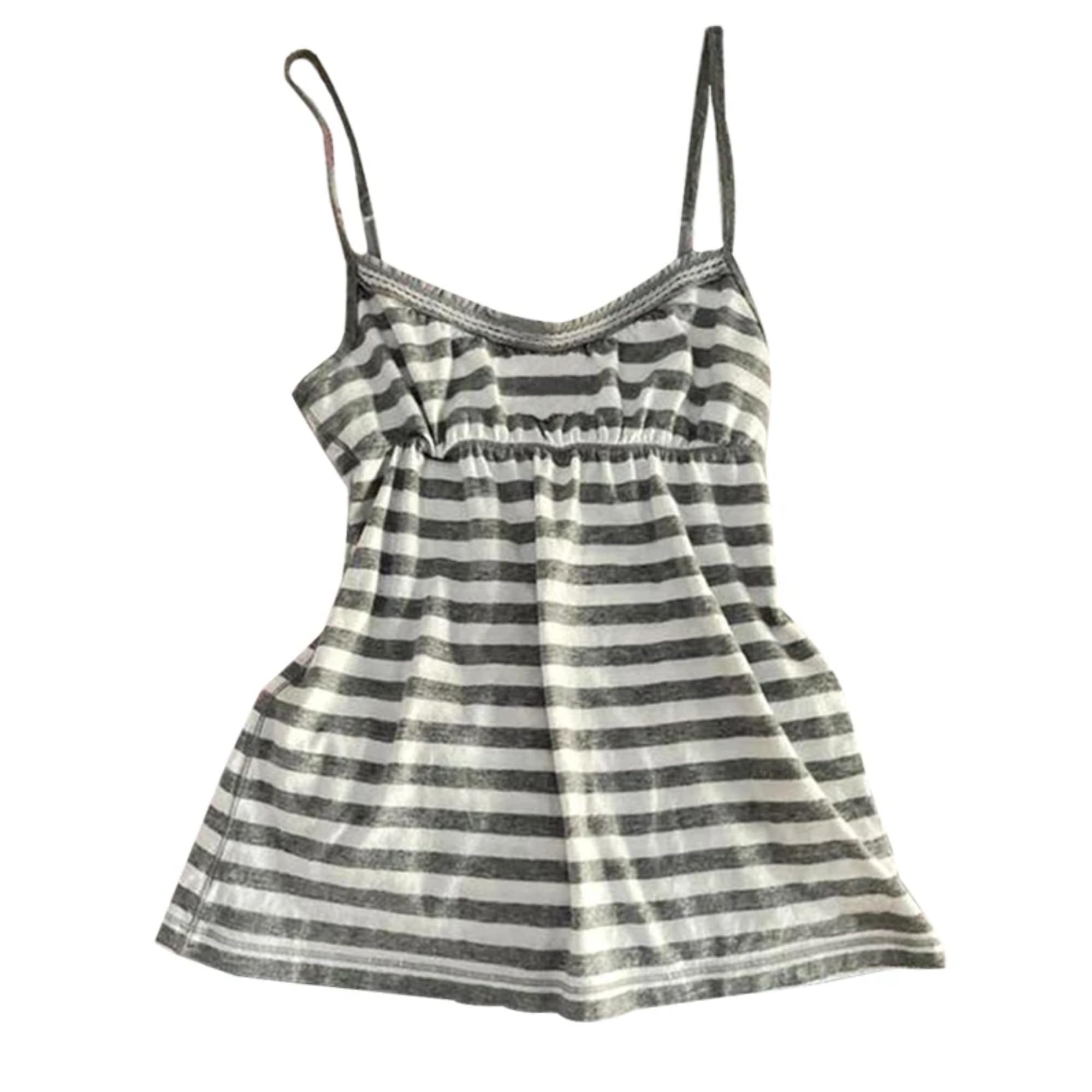 Emo Coquette Cropped Top Grunge 2000s Spaghetti Strap Tops Streetwear Vintage Camisole Y2k Cheetah Tops