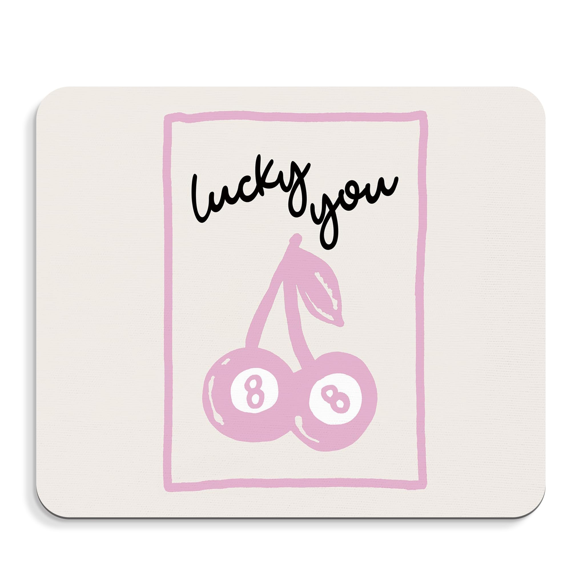 Coquette Mouse Pad, 9.5x8 Inches