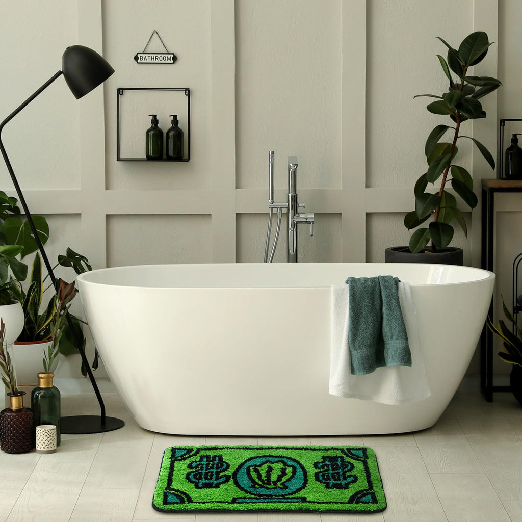 Flower Shower Mat Summer Bathroom Rug Flower Shape Shower Mat Door Cute Bath Summer Bathroom Decoratio Non Slip Washable Bath Rug