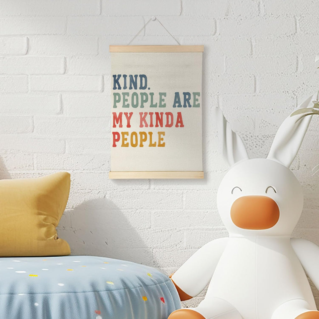 Coquette Teacher Wall Decor - Preppy Teacher Wall Art with Wooden Poster Hanger, for Office & Classroom, 12x16 Inch