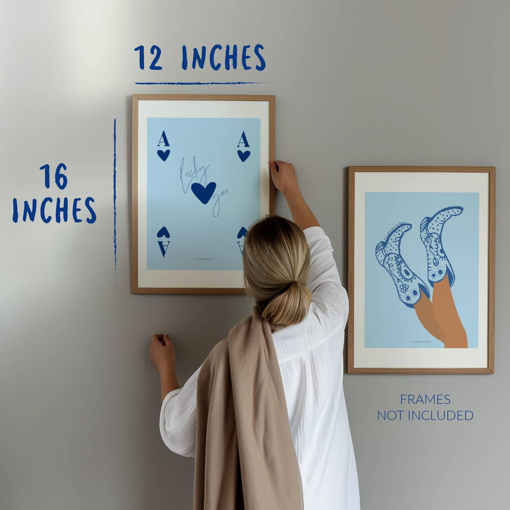 Positive Affirmation 3 Posters - Preppy Coastal Cowgirl Poster