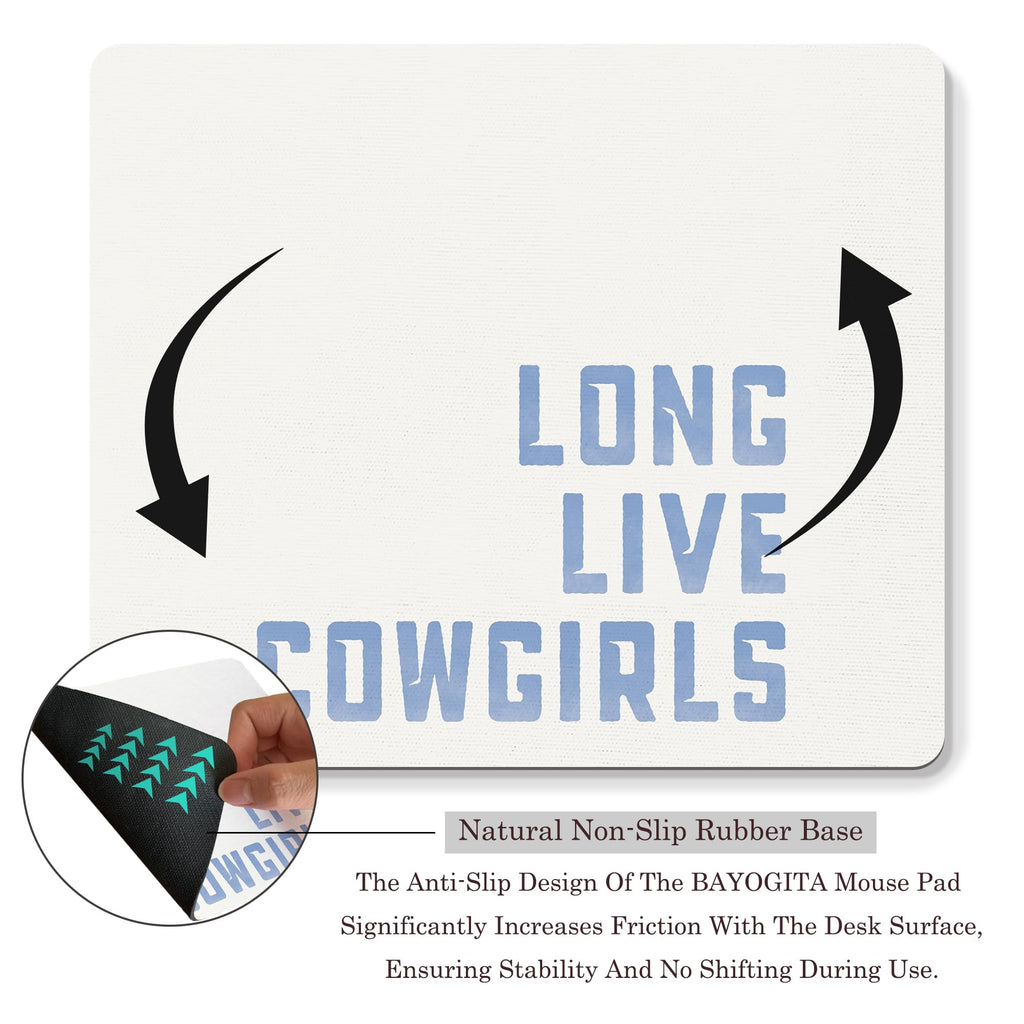 Coquette Mouse Pad, 9.5x8 Inches