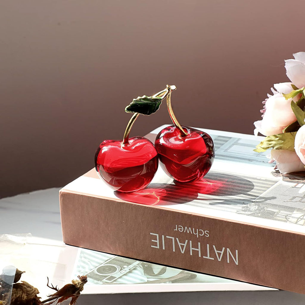 Crystal Apple Figurine