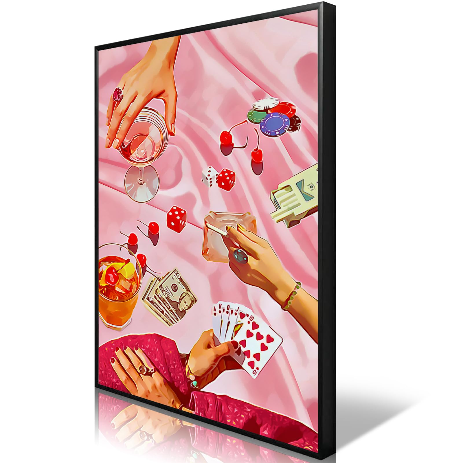 Vintage Watercolor Cocktail Posters Funky Minimalist Aesthetic Prints