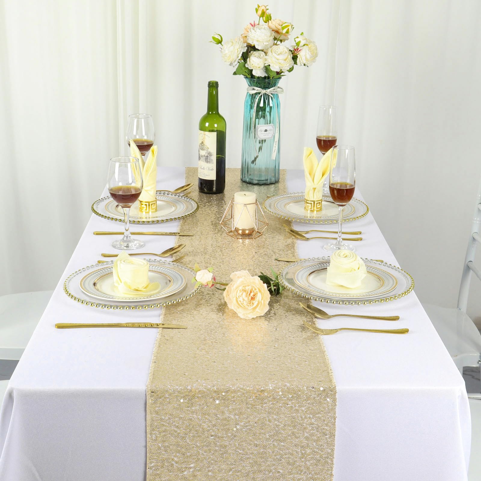 Sequin Table Runner