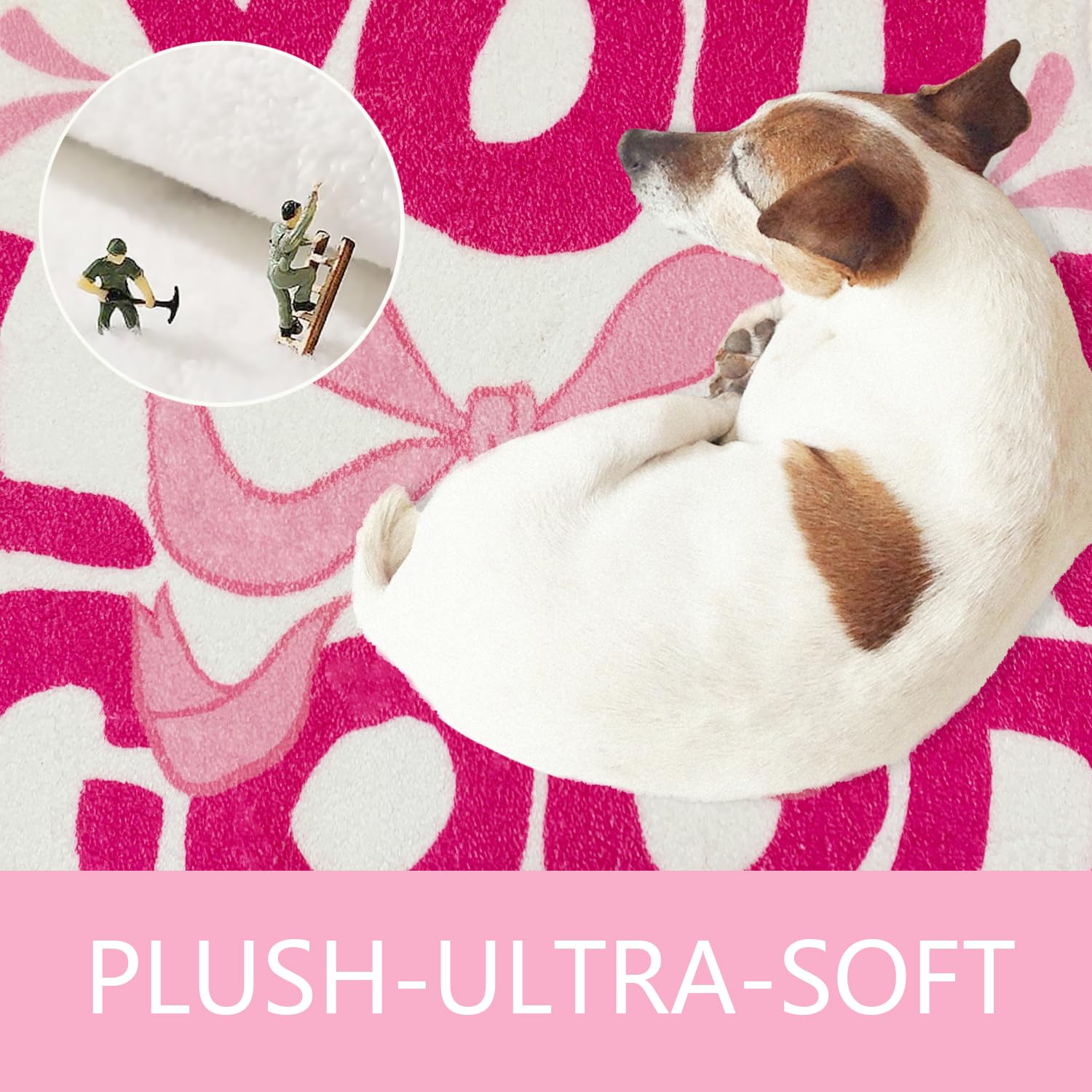 You Look Good Bath Mat Cute Bow Funny Bathroom Rug, Soft Absorbent Water Non Slip, Superior Washable Microfiber Cool Shower Preppy Decor Rug (21"x25")