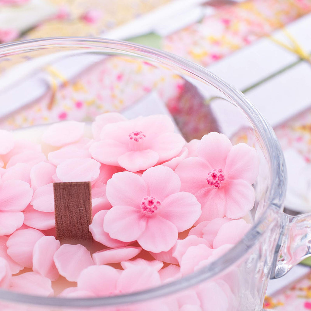 Cereal Bowl with Metal Spoon Scented Soy Candle