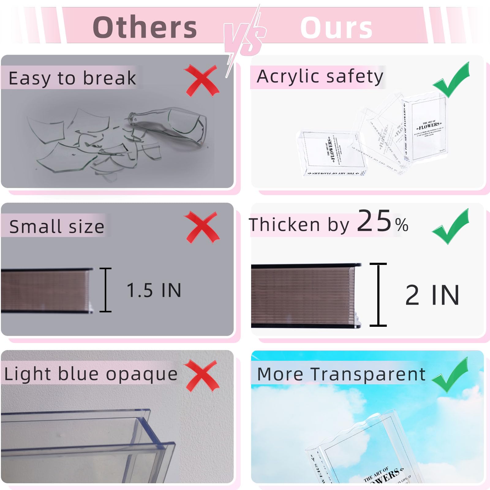 New Book-Shaped Flower Vase â€?Aesthetic Decor