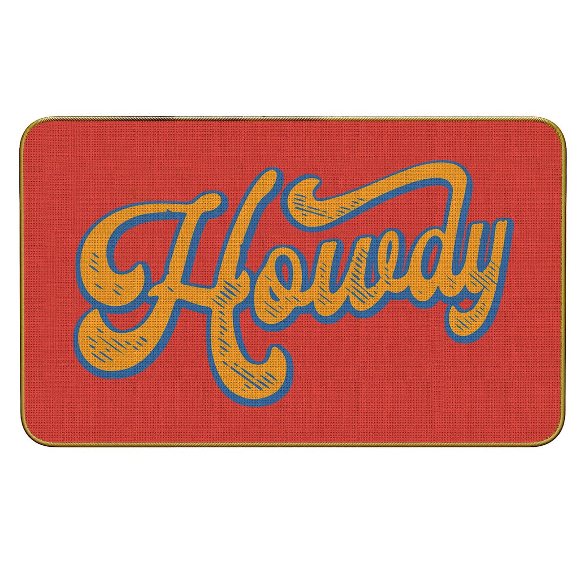 Howdy Doormat Door Mat