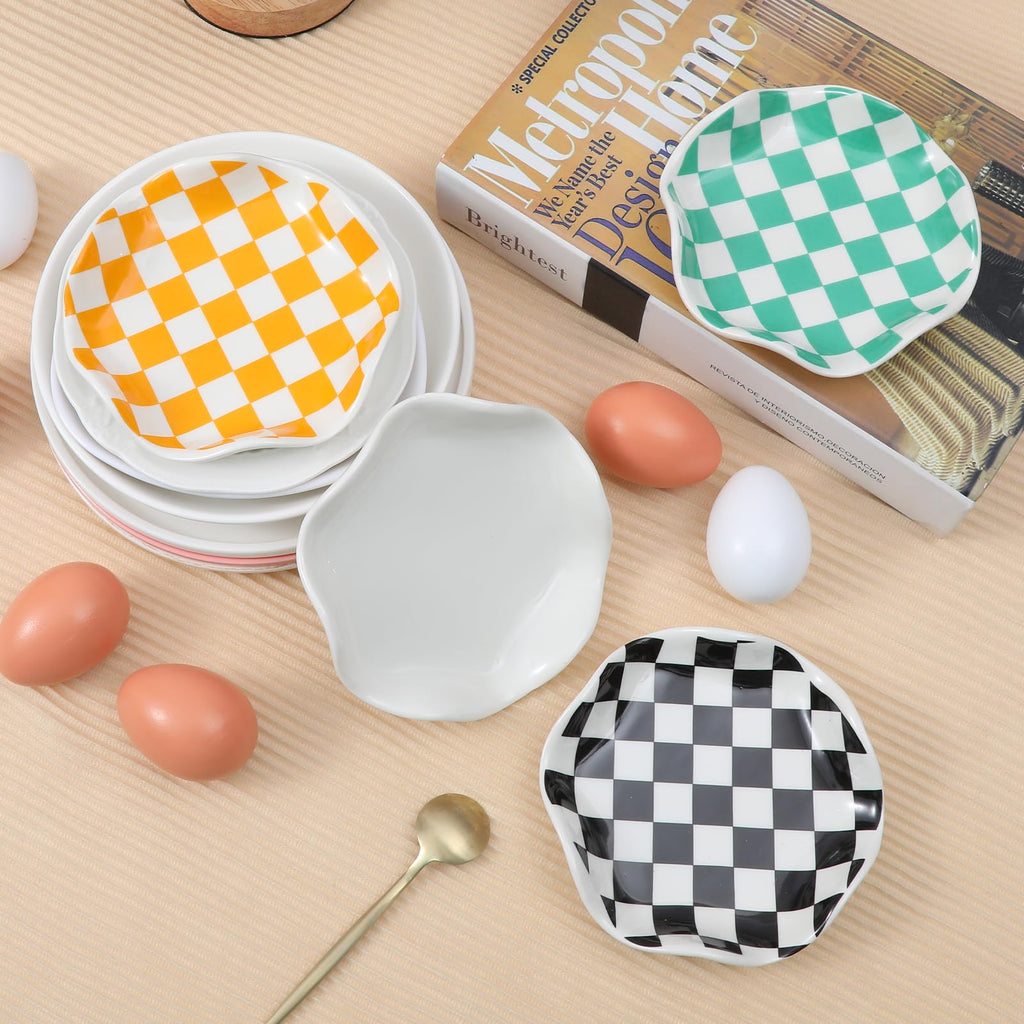 Ceramic Spoon Rest for Stove Top, 5.3 Inch Kitchen Counter Holder, Coffee and Cooking Utensil Rest, Heat-Resistant