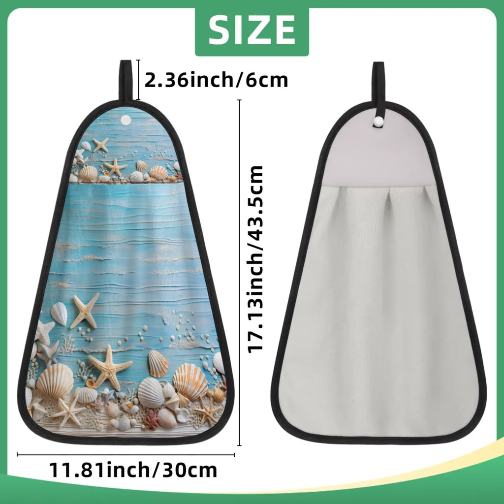 Hand Towels for Bathroom Quick Absorbent Hand Towel with Hanging Loop Washcloths for Kitchen Laundry Decor