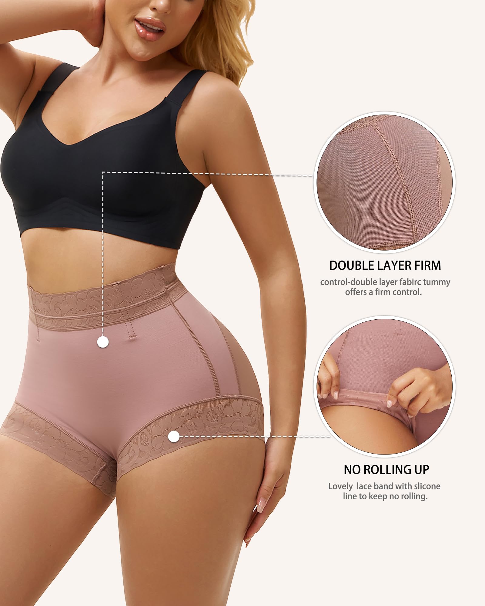 Fajas Colombianas Shorts Shapewear Tummy Control Body Shaper for Women Curvy Faja Shorts Compression Garments