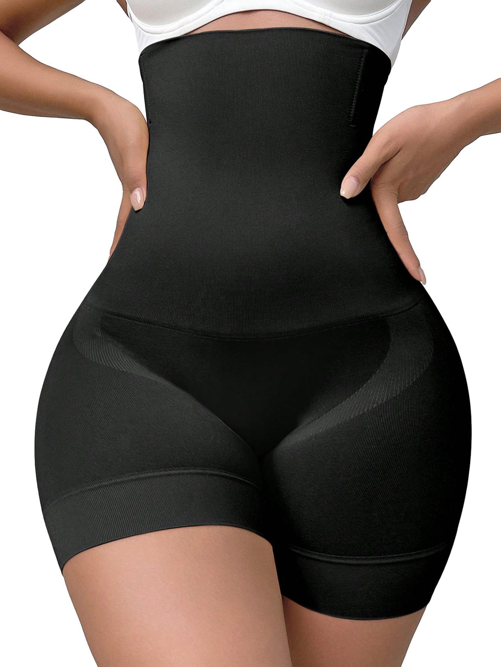 Women's High Waisted Shapewear Shorts Body Shaper Tummy Control Shapewear