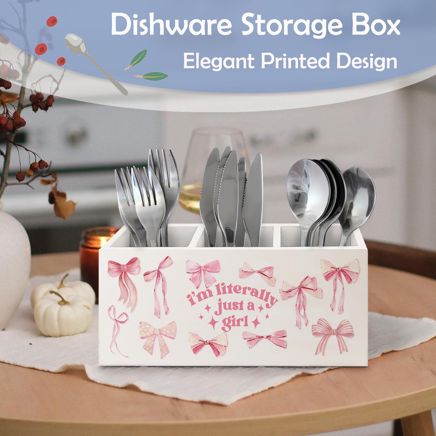 Coquette Bow Preppy Pen Holder, Preppy Desk Decor, Pen Pencil Holder Organizer for Office Desk Accessories