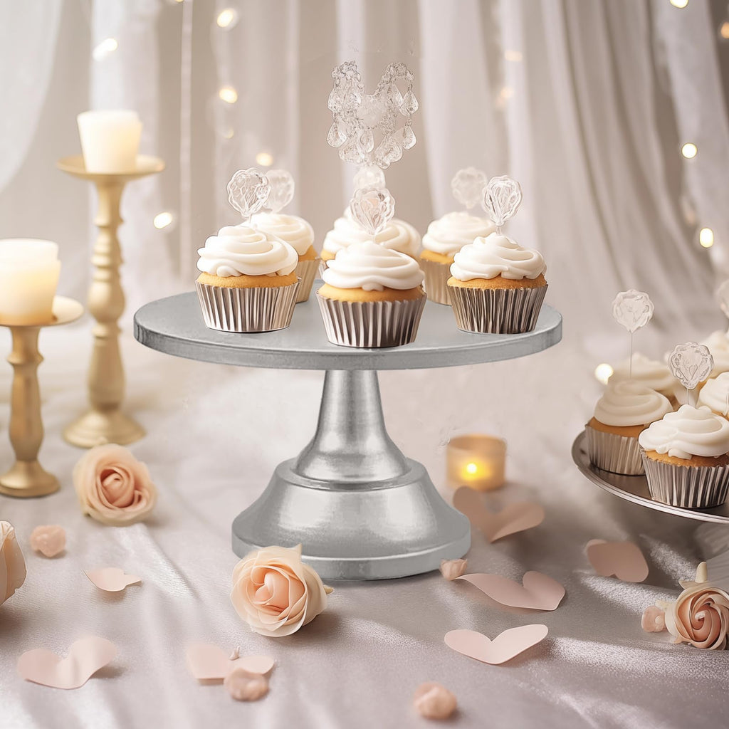 Cake Stand, Cake Stand Set Disc Diameter 8" 10" 12", Perfect Dessert Table Display Set, 3 Pcs