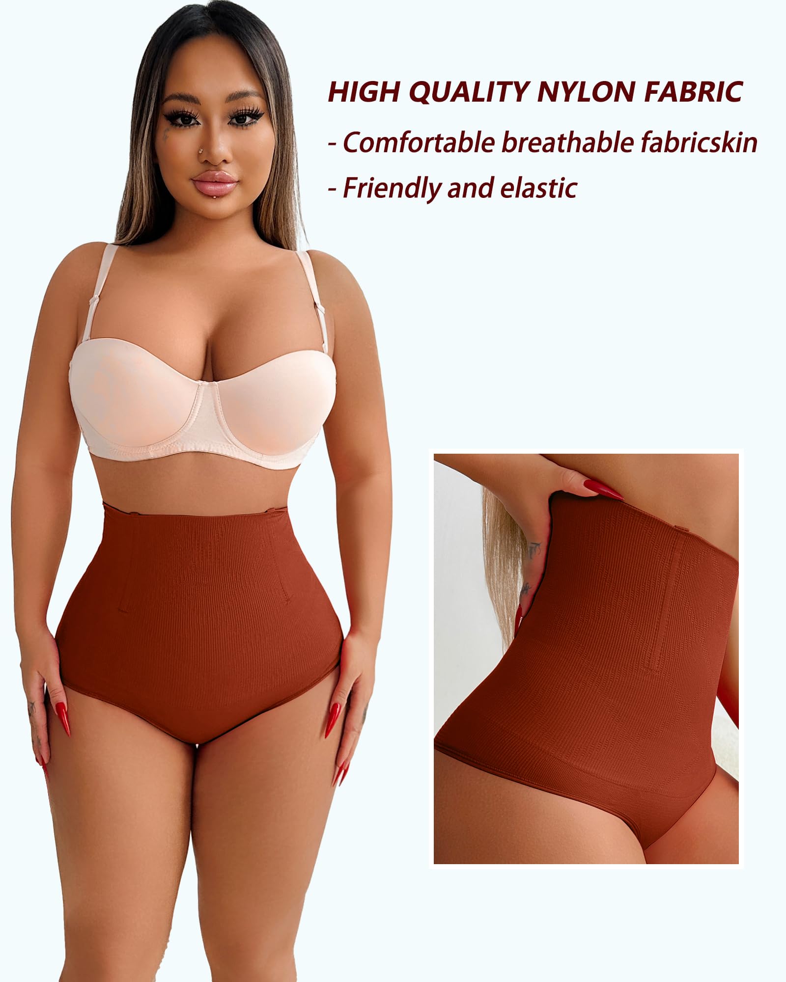 Shapewear Thong Shapewear Tummy Control Thong Shapewear for Women Stomach Girdle Thong Body Shaper Seamless Underwear