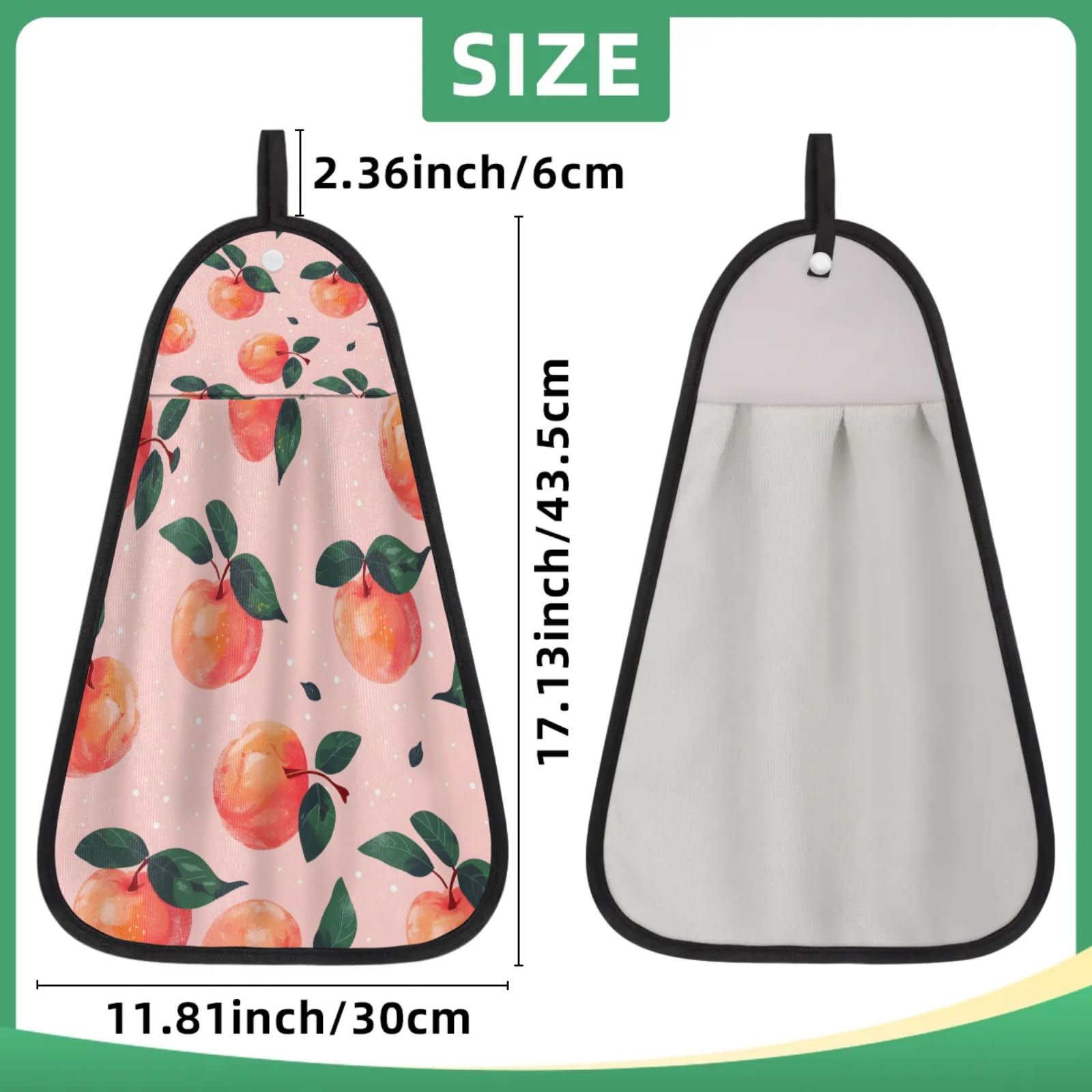 Hand Towels for Bathroom Quick Absorbent Hand Towel with Hanging Loop Washcloths for Kitchen Laundry Decor