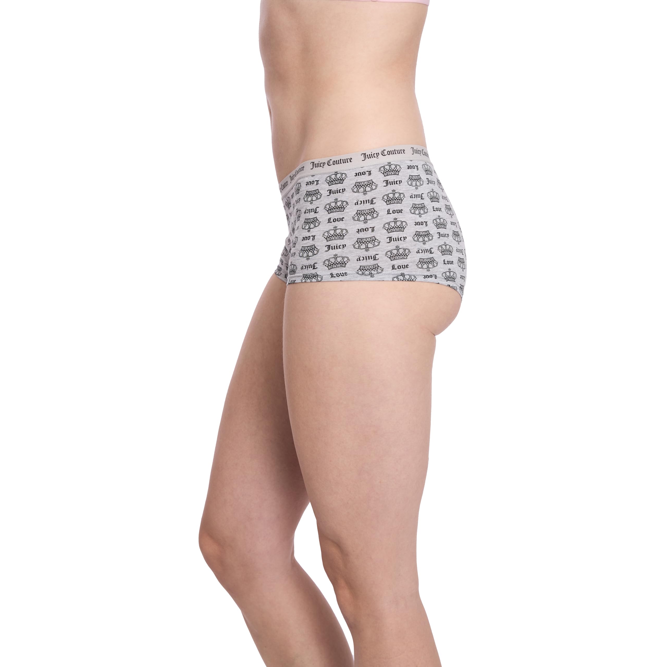 Juicy Couture Women's Cotton Underwear Set 5 Pack