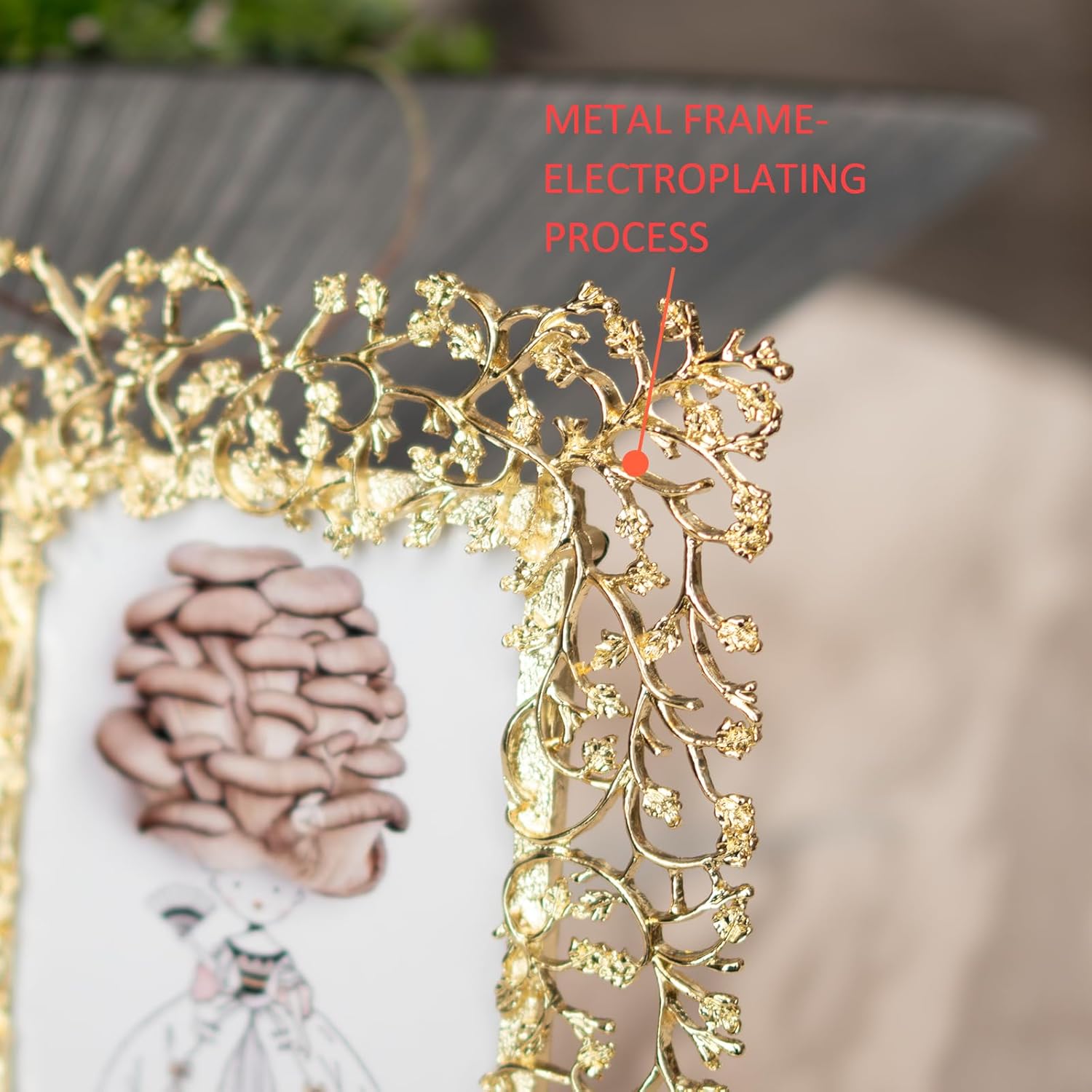 Textured Picture Frame,,Perfect for Home Decor