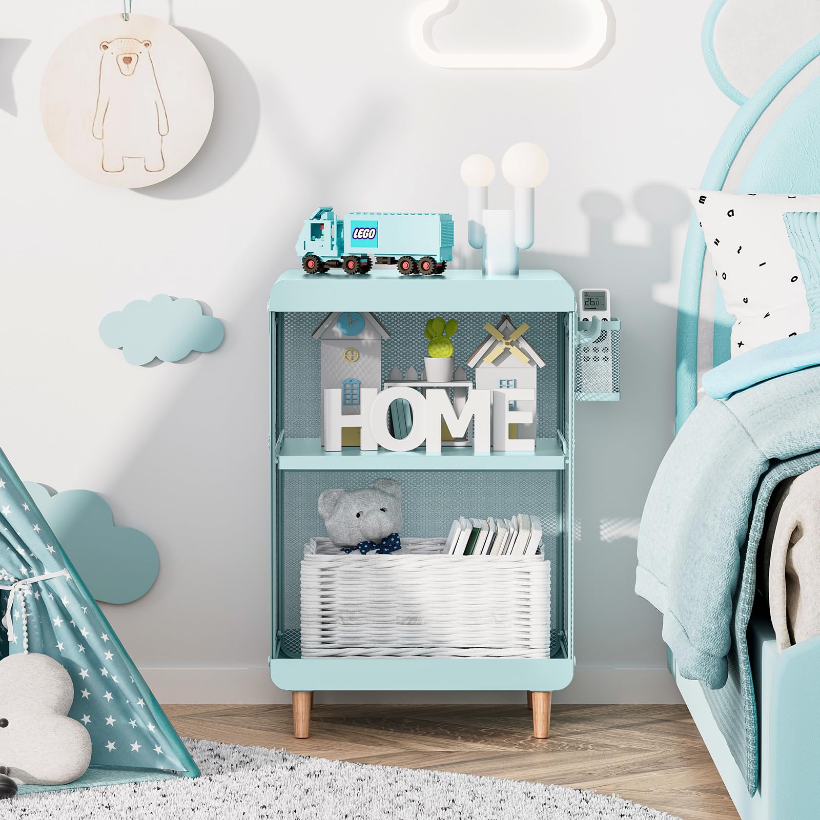 Cute Bedside Nightstand Table