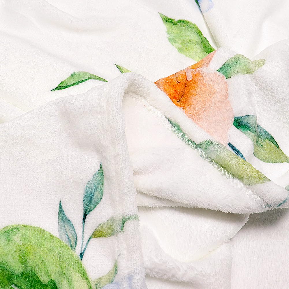 Super Soft Cozy Throw Blanket Flannel Fleece Lightweight Fuzzy Comfy Blankets for Couch Sofa Bed