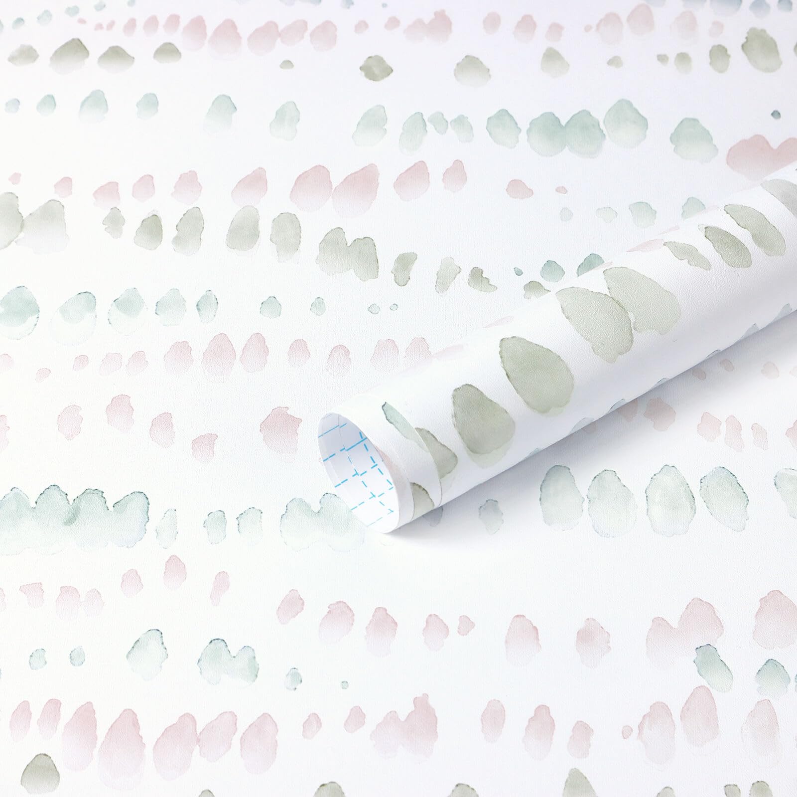 Colorful Contact Paper Polka Dot Wall Paper Modern Removable Self Adhesive Wallpaper Decor Vinyl Roll