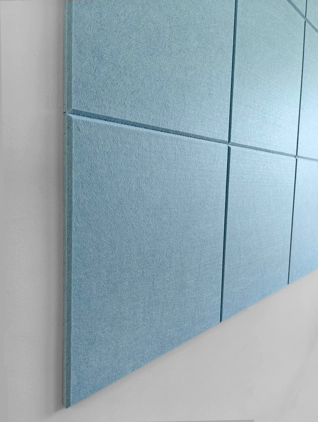 Large Cork Board Alternative - Felt Wall Tiles with Safe Removable Adhesive Tabs, Cork Wall Tiles Cork Board 47"x35" 12 Pack