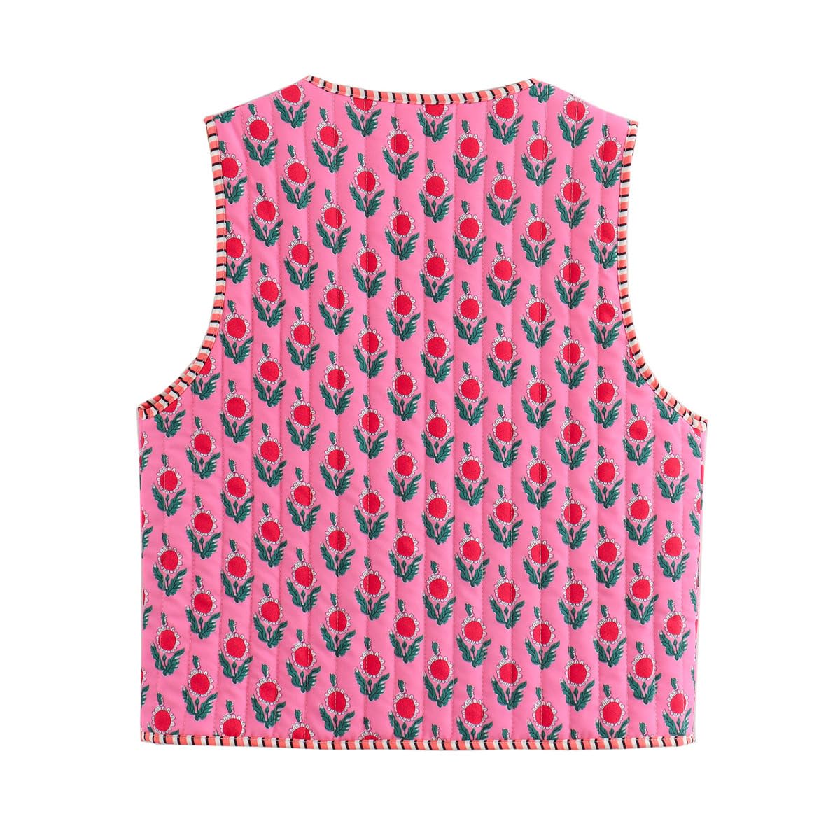Coquette Kawaii Y2K Vests for Women Floral Aesthetic Cottagecore Sweater