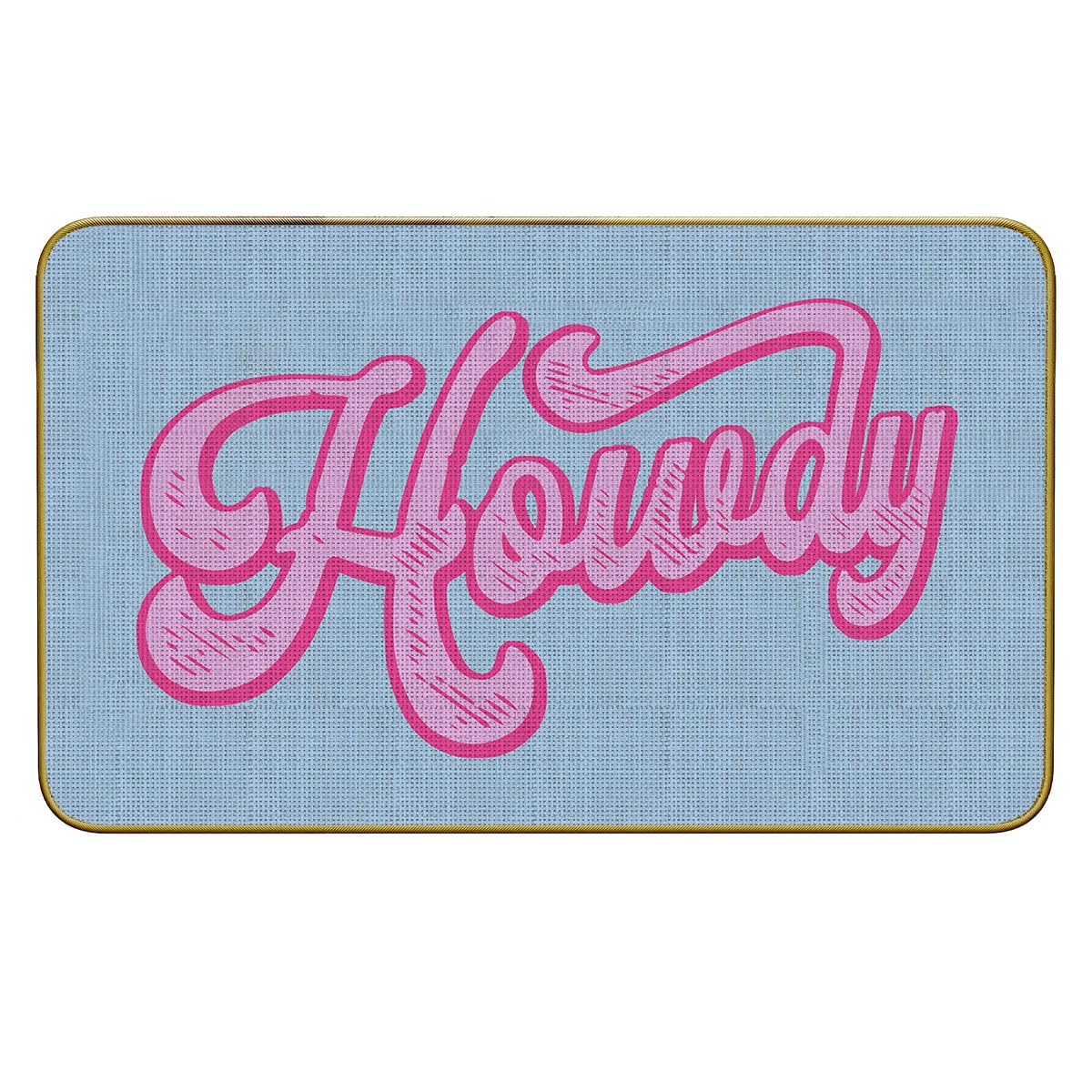 Howdy Doormat Door Mat