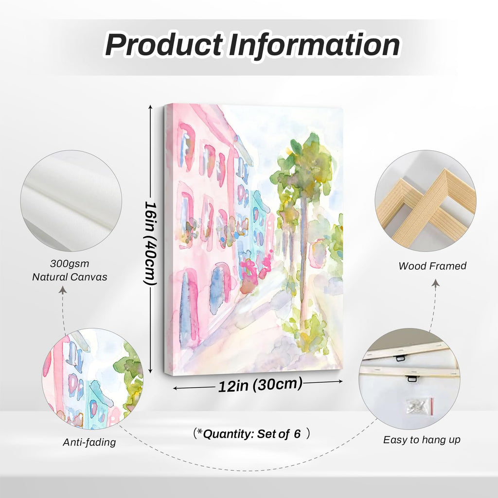 Coquette Aesthetic Wall Art Decor - Canvas Wall Art