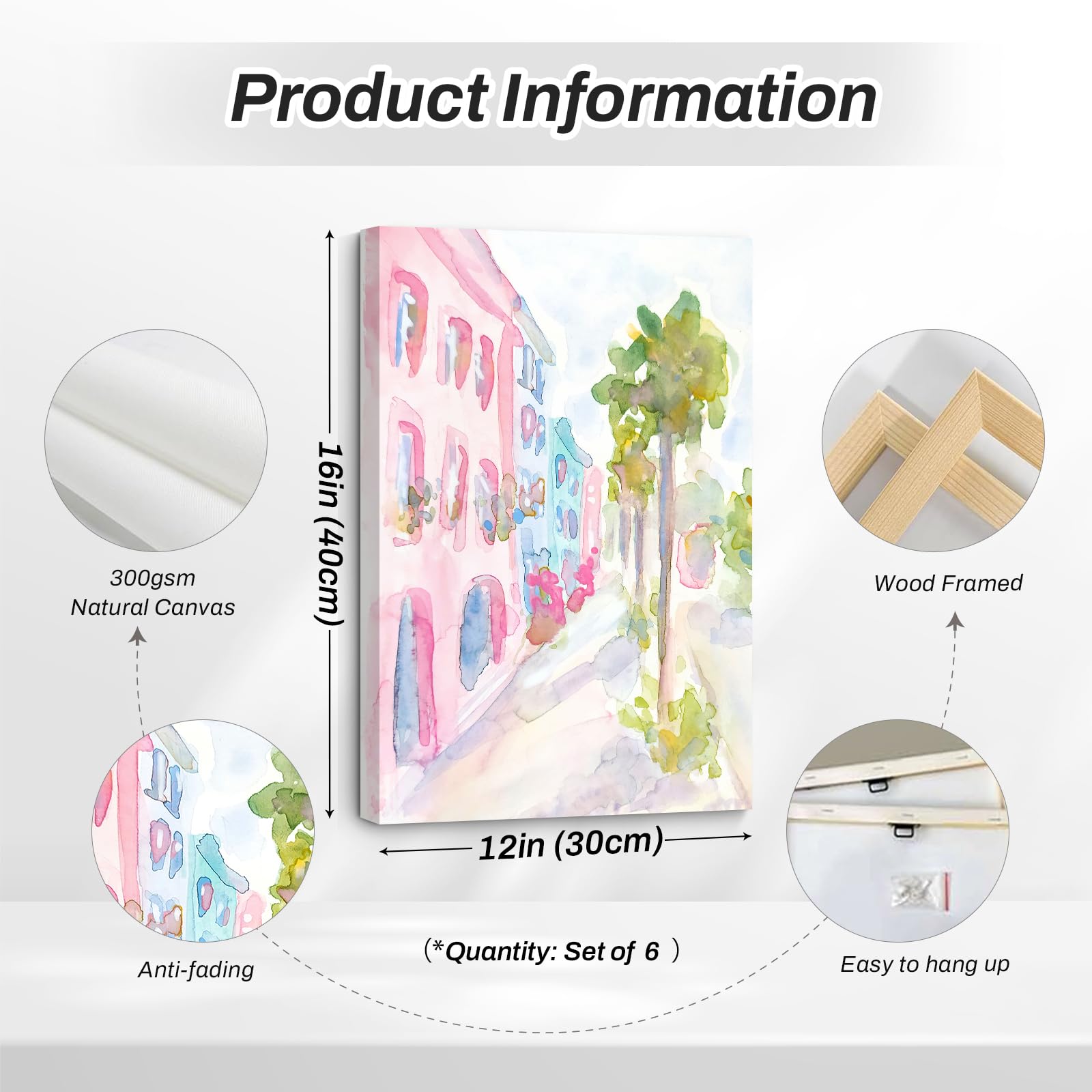 Coquette Aesthetic Wall Art Decor - Canvas Wall Art