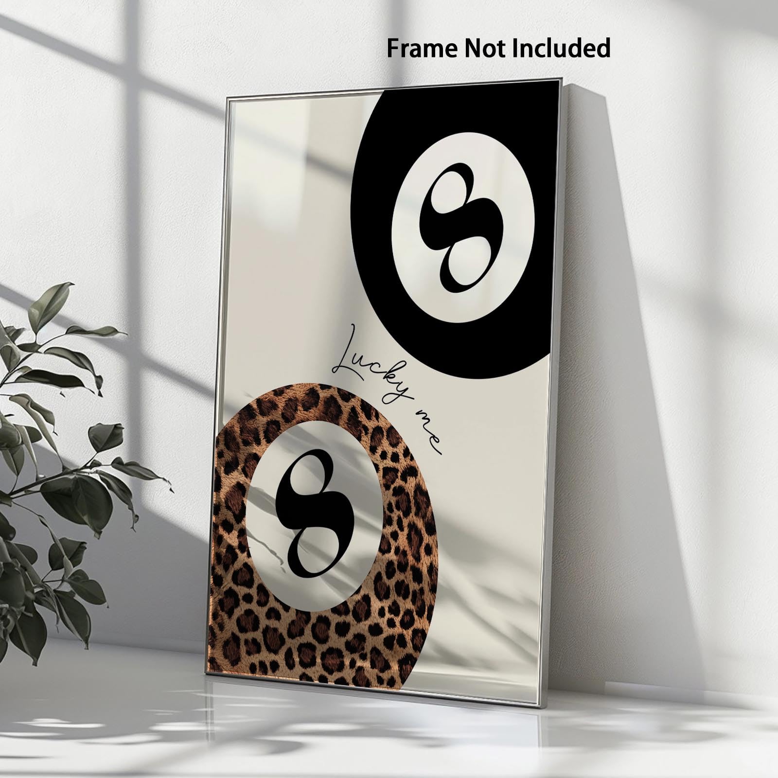 Pink Set of 3 Leopard Wall Art Prints Trendy Girly Cheetah Print Poster for Home Decor 16X24 in Unframed