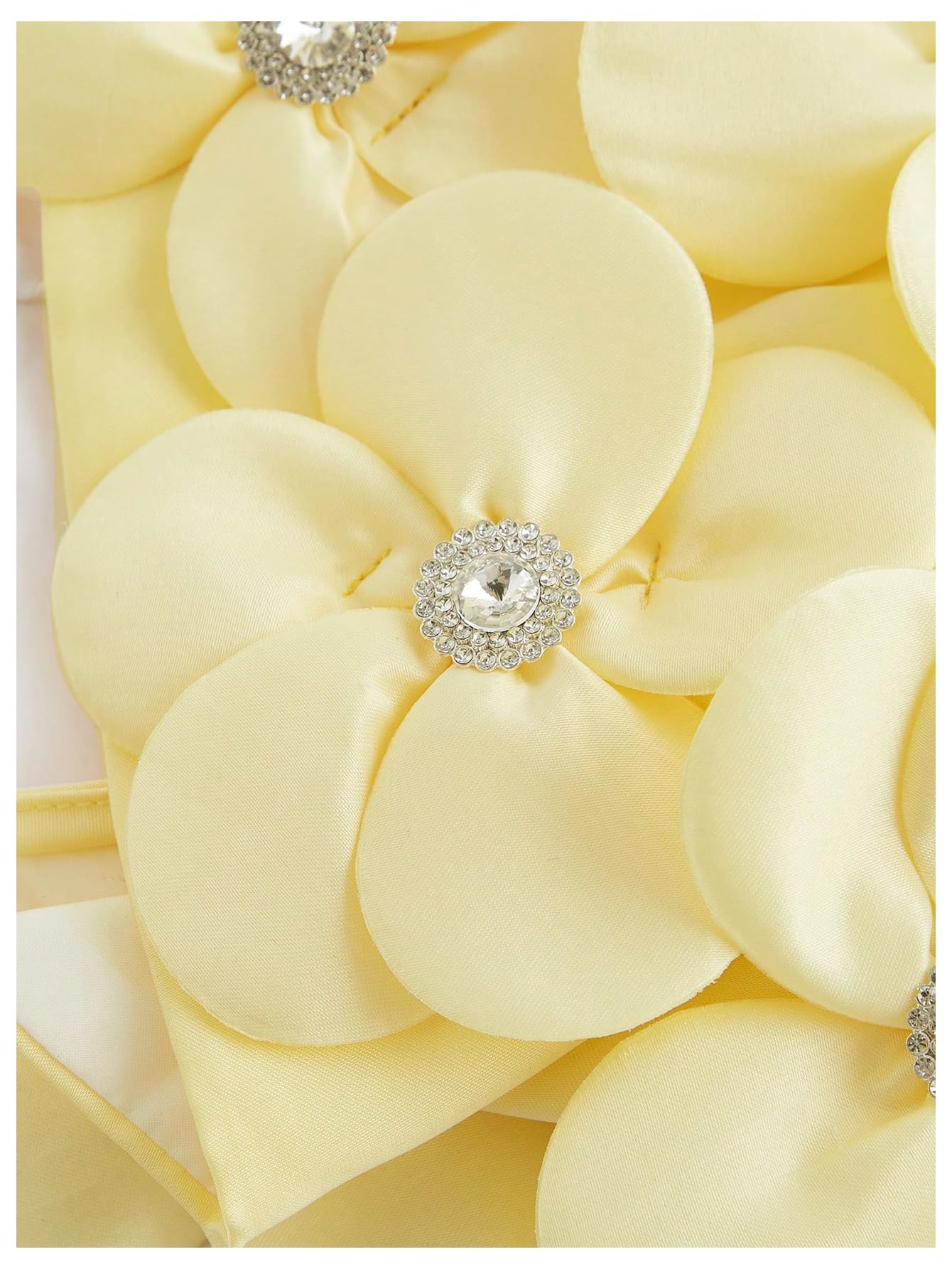 Women's 3D Floral Cami Crop Tops Tie Shoulder Spaghetti Strap Summer Tops Camisole