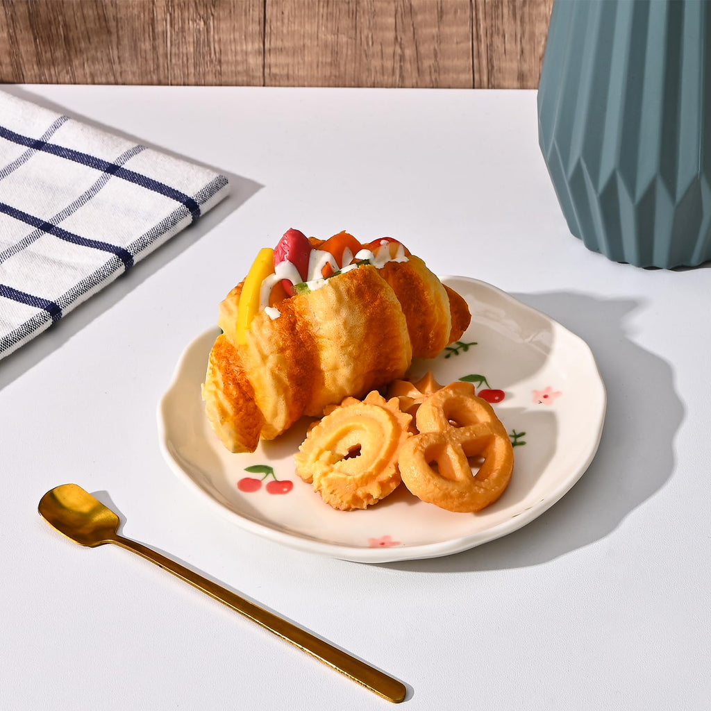 Ceramic Dessert Plates, Cute Creative Dinner Plates Design