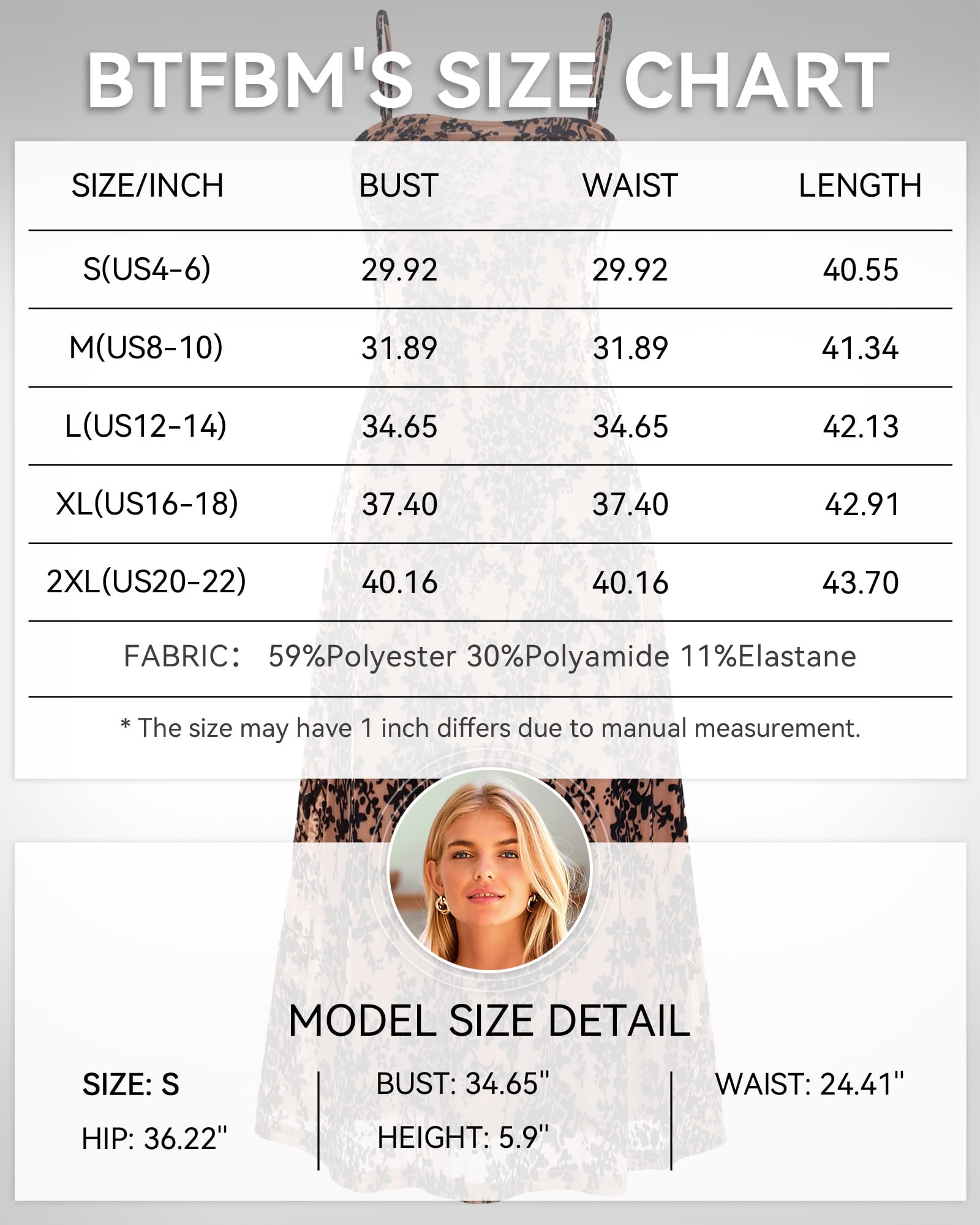 Women's Sleeveless Spaghetti Strap Midi Sexy Cowl Neck Floral Dress