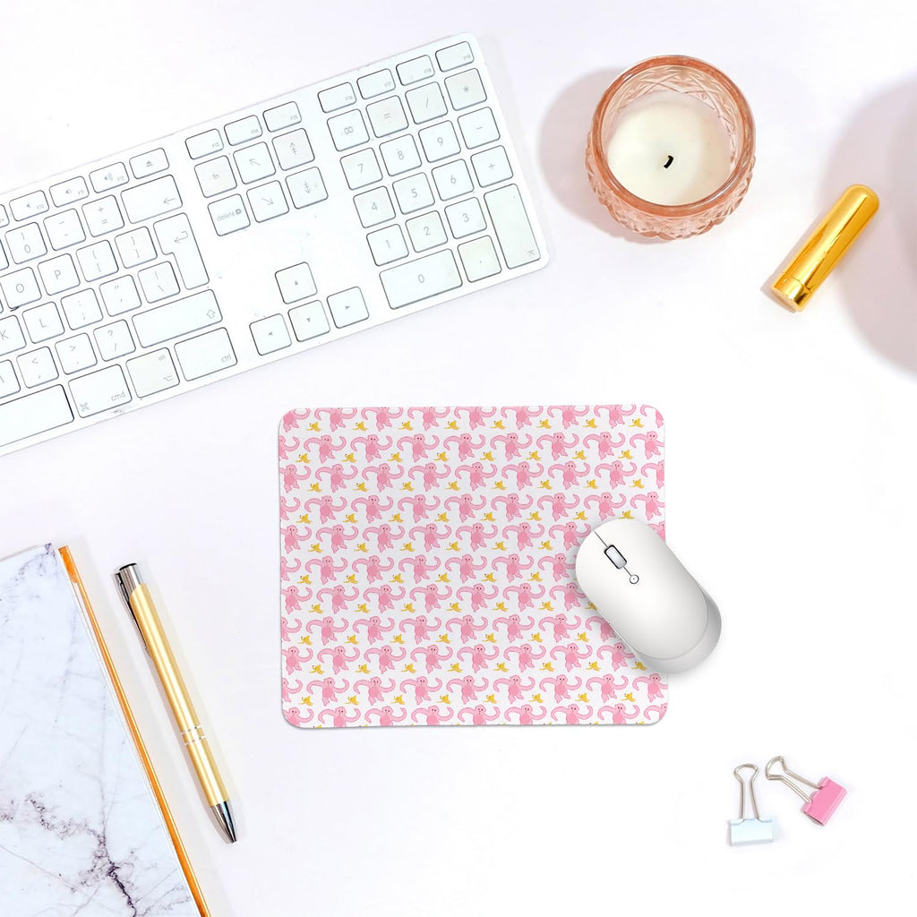 Coquette Bow Mouse Pad, Trendy Mouse Pad, Preppy Cute Mouse Pad for Desk Home Office & Gaming, 9.5x7.9 inches