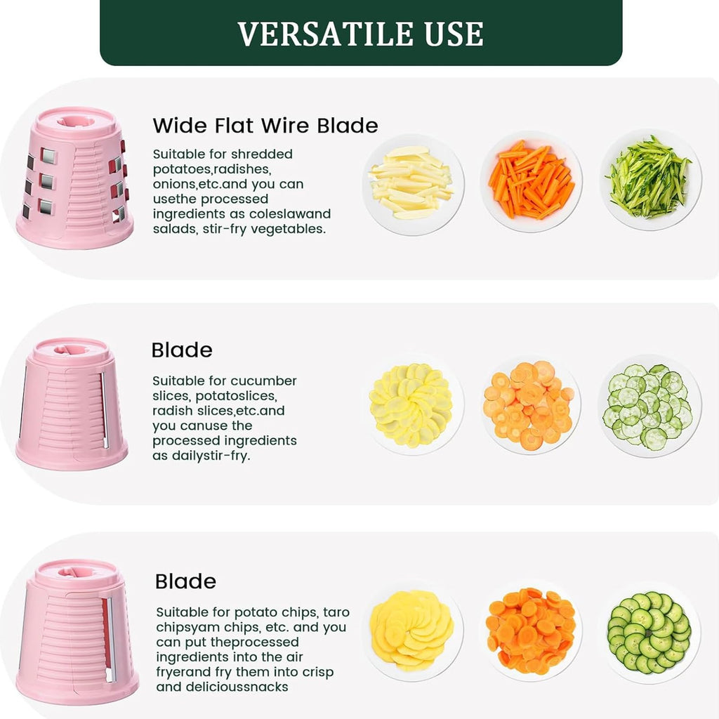 Electric Handheld Vegetable Slicer