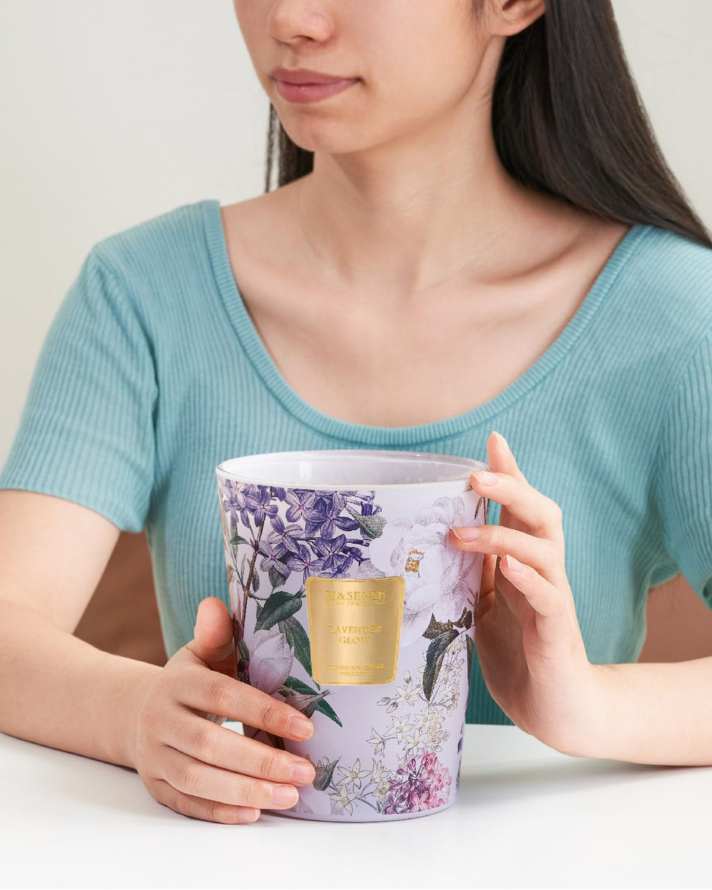 Large Soy Scented Candles, Non Toxic Natural Spring Candles 35oz 150 Hours Long Lasting Slow Burning