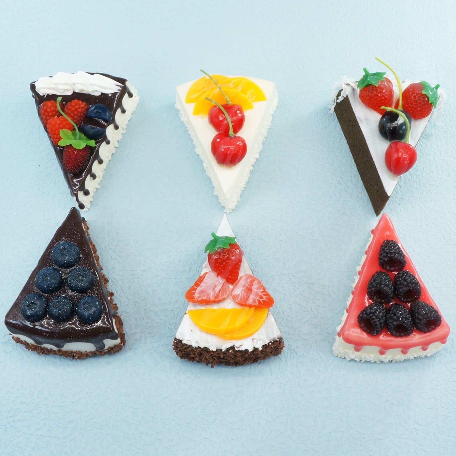 Faux Slice Cake - Artificial Desserts Replica for Kitchen and Bakery Shop Display