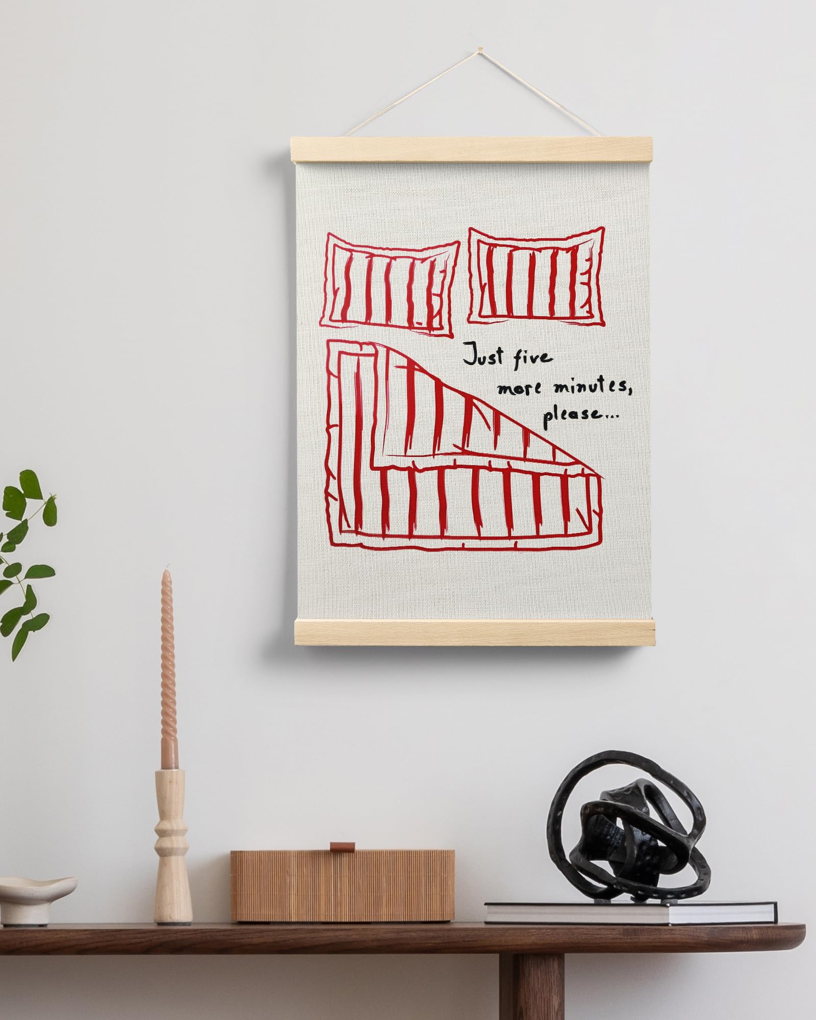 Trendy Preppy Poster Hanger Frame, Aesthetic Wall Art Decor