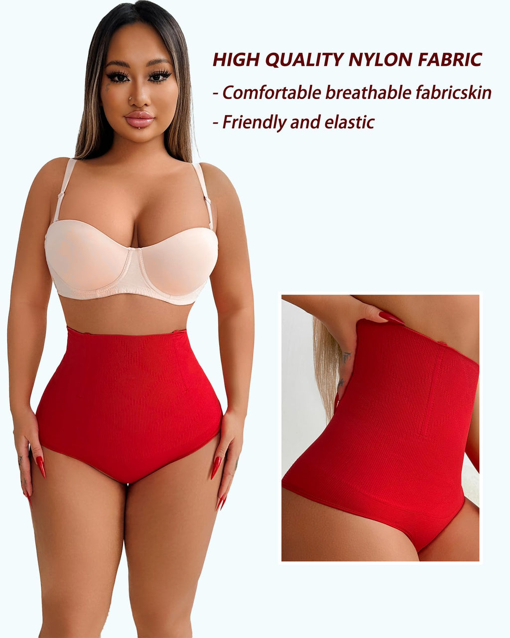 Shapewear Thong Shapewear Tummy Control Thong Shapewear for Women Stomach Girdle Thong Body Shaper Seamless Underwear