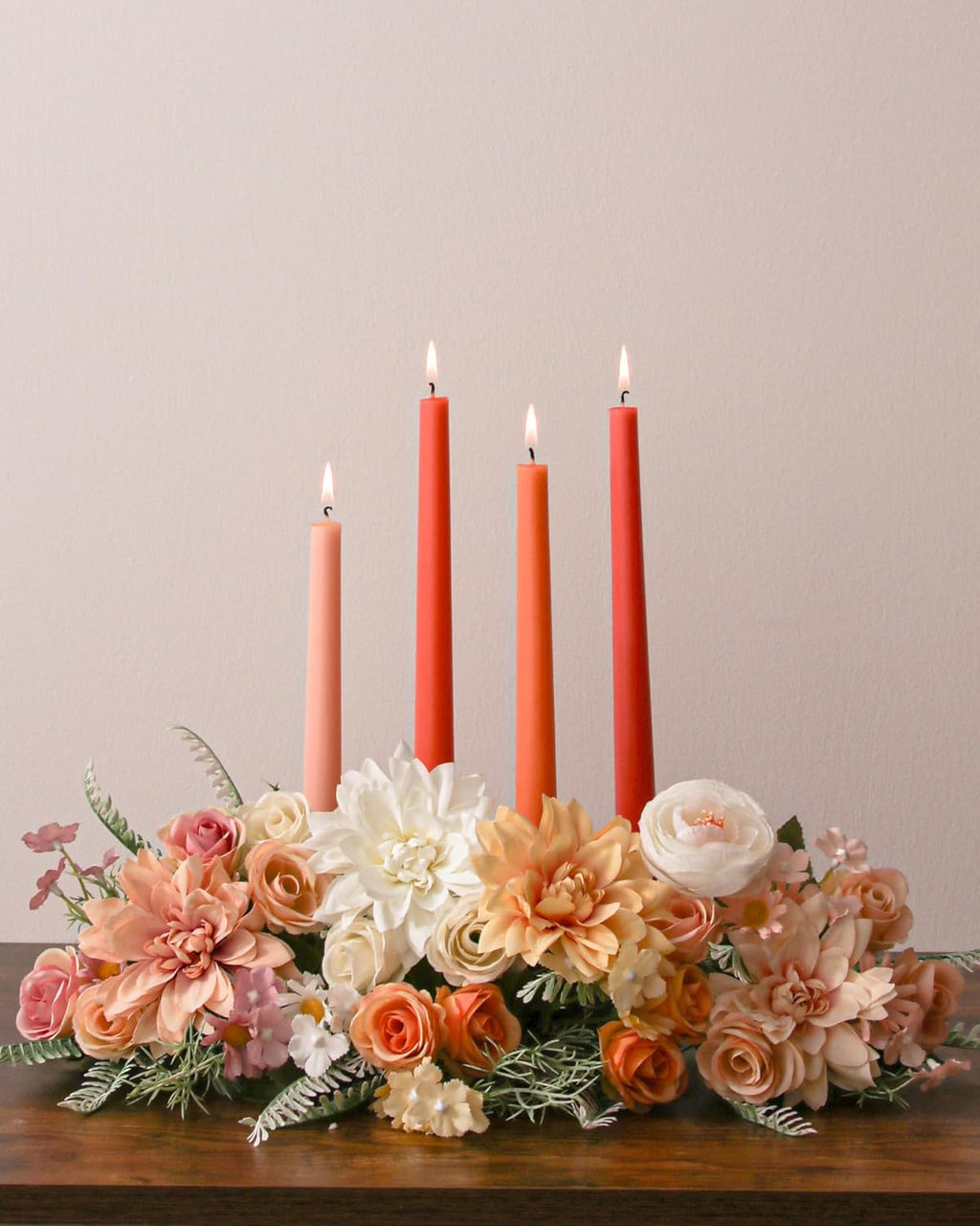 Taper Candles Unscented Smokeless Long Tall Tapered Candle for Candlesticks SticksHome Decor Dinner